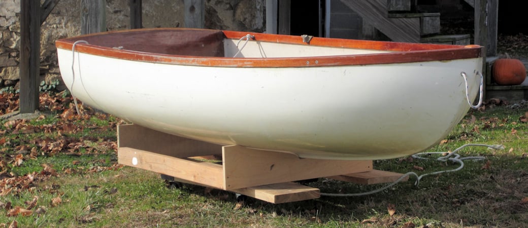 Strip Built Dinghy