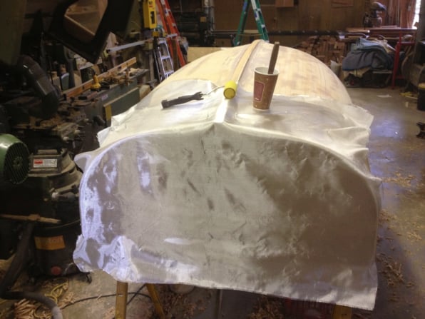 Strip Built Dinghy