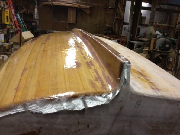 Strip Built Dinghy