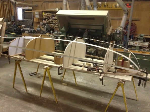 Strip Built Dinghy