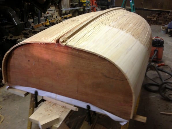 Strip Built Dinghy