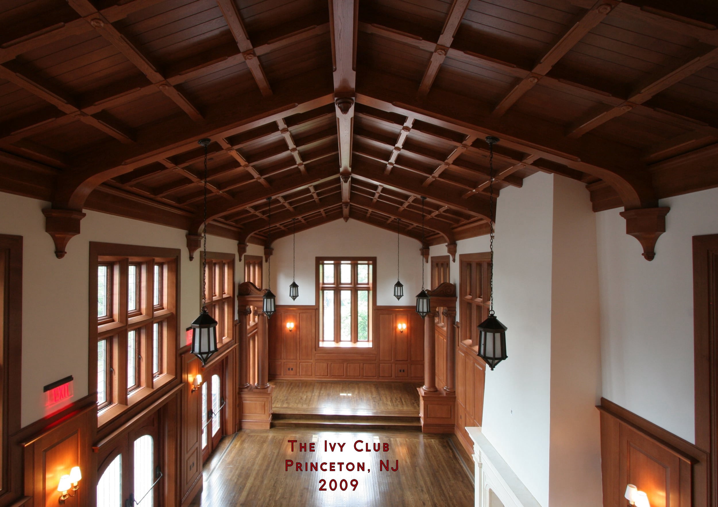 Ivy Club Ceiling, Princeton, NJ